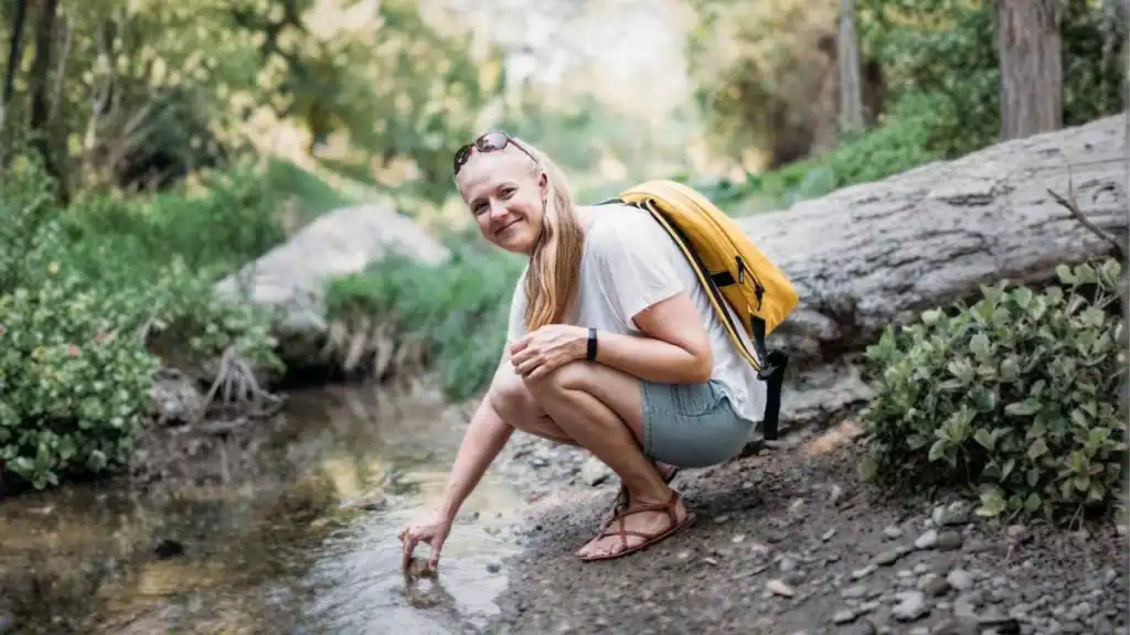 Martina in Natur